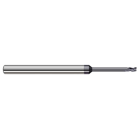 Harvey Tool Miniature End Mill - 4 Flute - Square 0.1250" (1/8) Cutter DIA x 0.1870" (3/16) Length of Cut 789208-C3